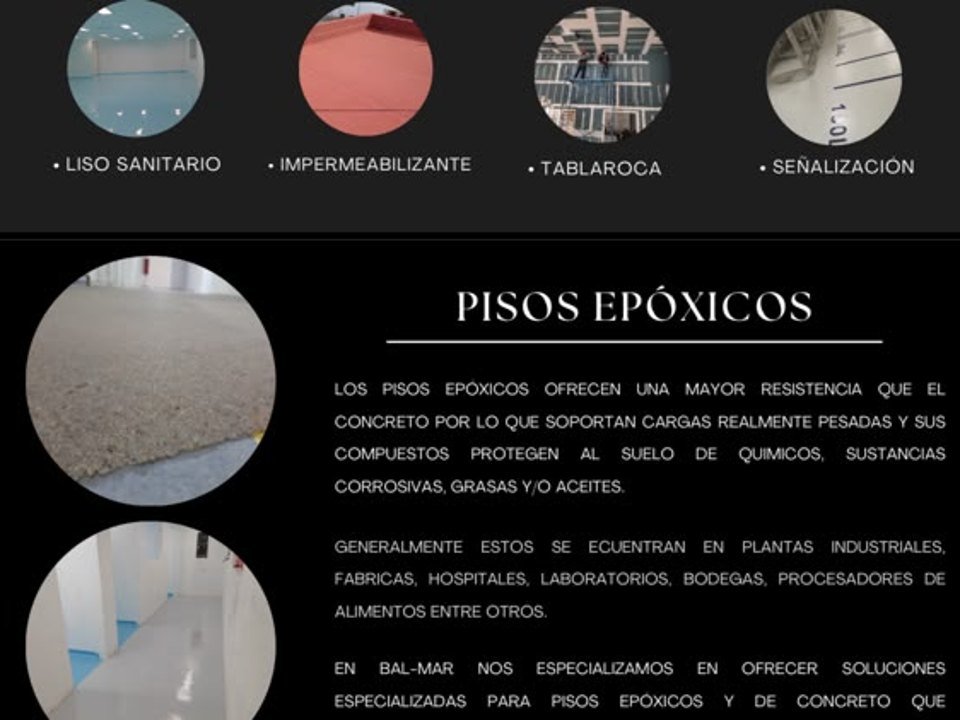 Pisos epóxicos